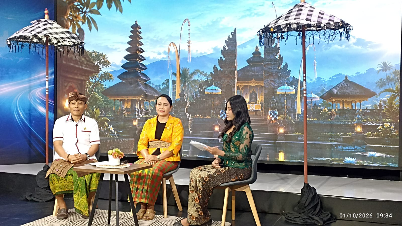 KETUA ICHI MENJADI NARASUMER MIMBAR AGAMA HINDI DI TVRI SULAWESI TENGGARA AWAL OKTOBER 2026