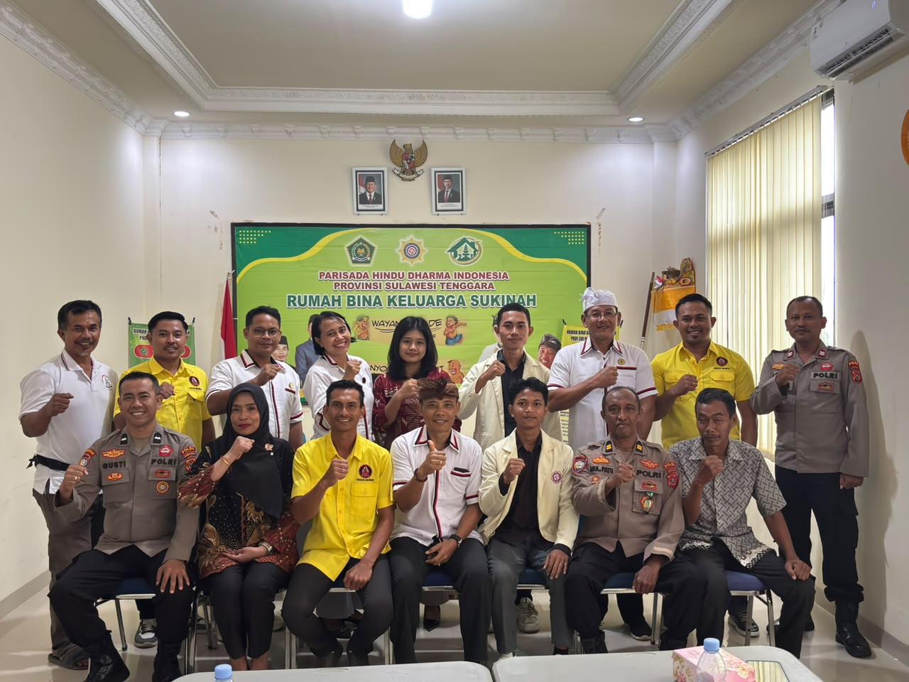 KUNJUNGAN  BINPOLMAS DITBIMAS POLDA SULAWESI TENGGARA KAMIS 16 JULI 2026